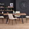Tavolo allungabile da sala 160/220cm noce nero Antinori