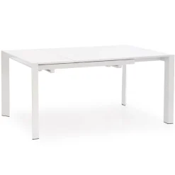 Tavolo allungabile moderno 130/250cm bianco lucido Falco Gihome®