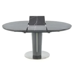 Tavolo allungabile moderno 120/160cm marmo grigio Donald