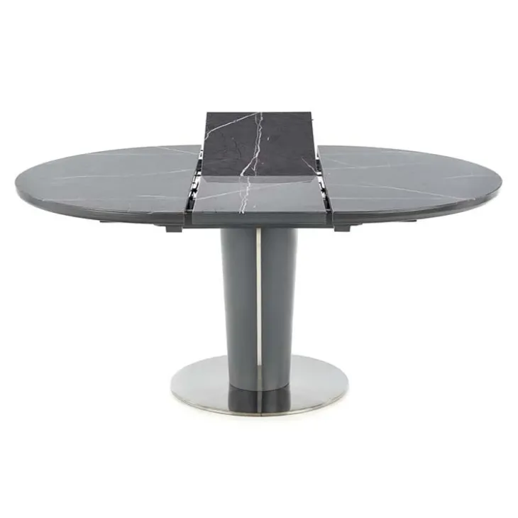 Tavolo allungabile moderno 120/160cm marmo grigio Donald