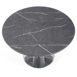 Tavolo allungabile moderno 120/160cm marmo grigio Donald