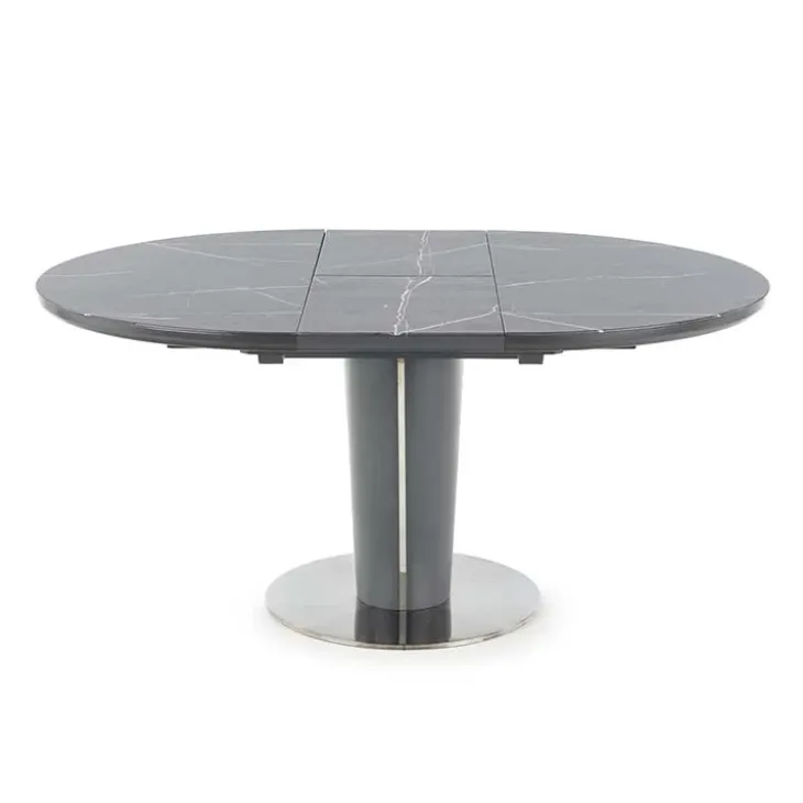 Tavolo allungabile moderno 120/160cm marmo grigio Donald