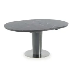 Tavolo allungabile moderno 120/160cm marmo grigio Donald