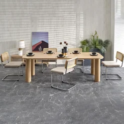 Tavolo allungabile moderno 160/240cm rovere Erevan