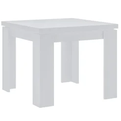 Tavolo allungabile 90x90cm moderno a libro bianco frassinato Calla