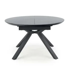 Tavolo 130/180cm allungabile moderno marmo nero Aspen