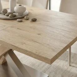 Tavolo 160/220cm allungabile rovere sonoma Iride Gihome®