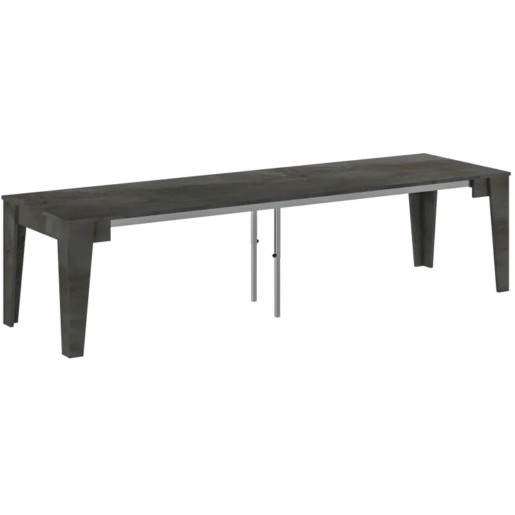 Tavolo 54/306cm consolle allungabile ossido Grace Gihome®