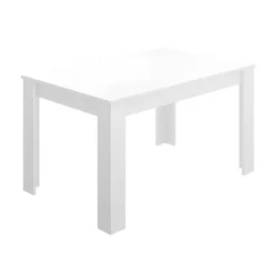 Tavolo 140/190cm da pranzo allungabile bianco lucido Afrodite