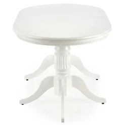Tavolo 150/190cm da pranzo allungabile moderno bianco lucido Duncan