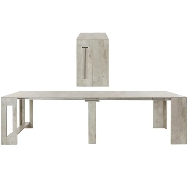 Tavolo consolle allungabile 50-300cm ossido Zenzero