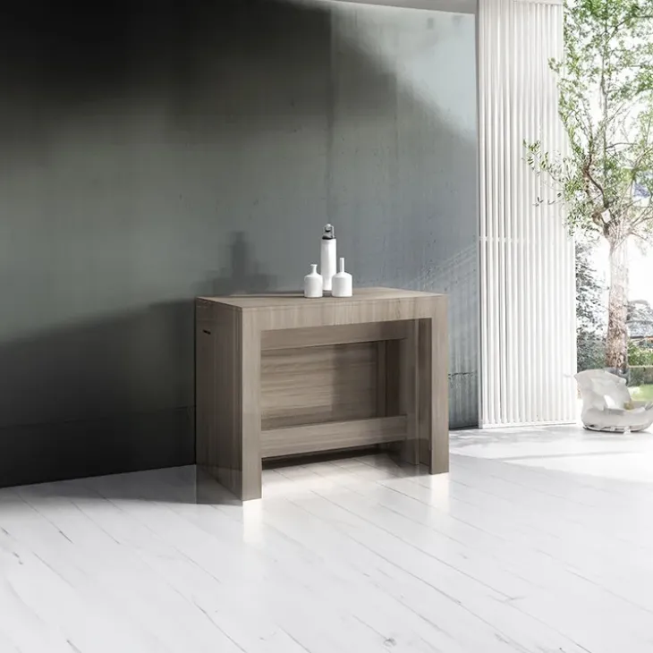 Tavolo consolle allungabile 50-300cm rovere Zenzero