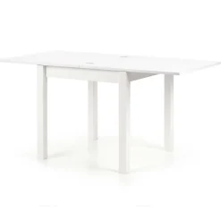 Tavolo da pranzo allungabile moderno 80/160cm bianco frassinato Akainu