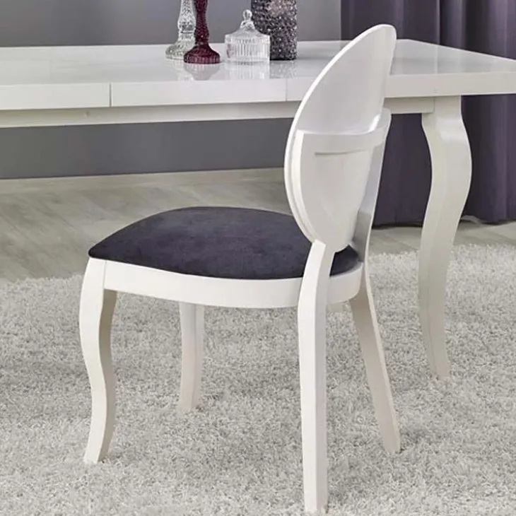 Tavolo da pranzo allungabile moderno 160/240cm bianco Lovoon