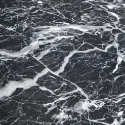 Tavolo da pranzo moderno 160x90cm marmo nero oro Stella