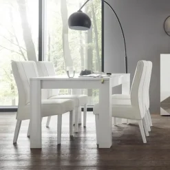 Tavolo 180x90cm rettangolare bianco lucido Obsession, Easy, Essential, Sunset, Eternity, Olimpo, Spirit, Alvarez, Istria