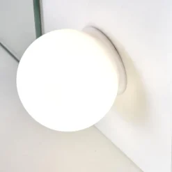 Toeletta da trucco con specchio 120x140cm con LED bianco Cherie