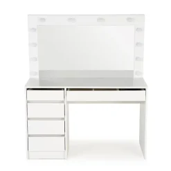 Toeletta da trucco con specchio 120x140cm con LED bianco Cherie