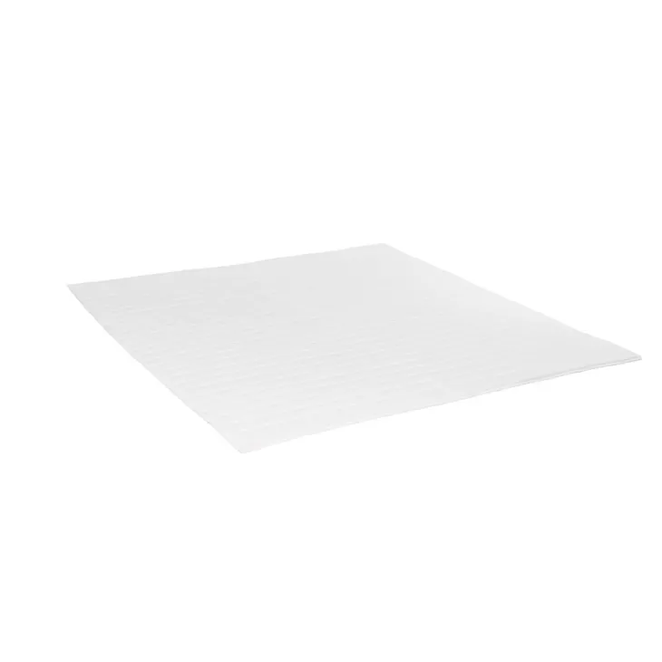 Topper matrimoniale oversize 180x200cm trapuntato imbottito con elastici bianco Corsica