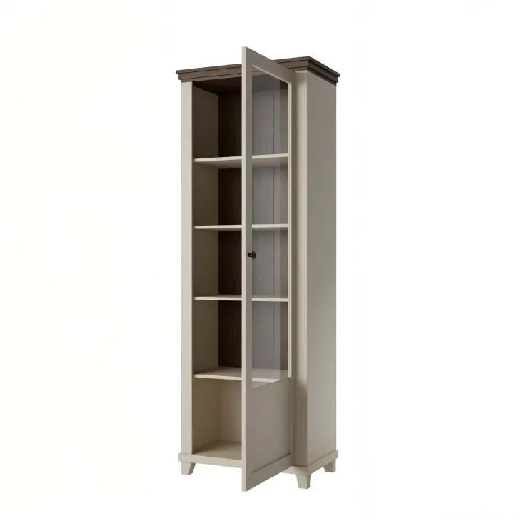 Vetrinetta 71x200h cm 1 anta apertura a sinistra beige Texel