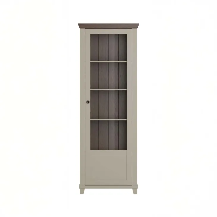Vetrinetta 71x200h cm 1 anta apertura a sinistra beige Texel