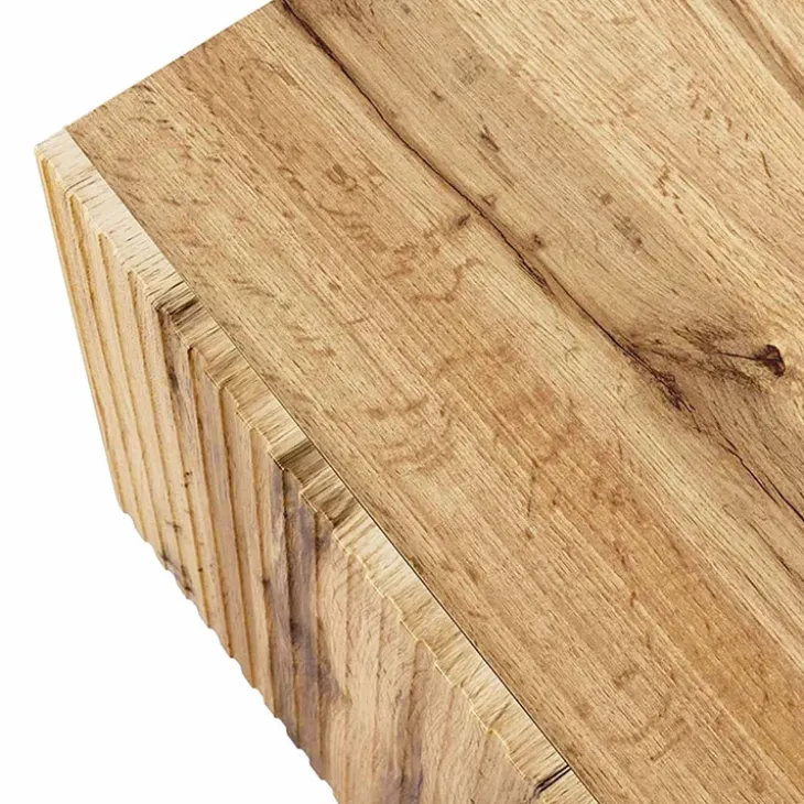 Vetrinetta 60x183h cm 1 anta moderna cannettato quercia Essence